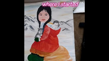 where it started part 1 #music #song #bollywood #song #dance #art #canvas #trending #trendingshorts