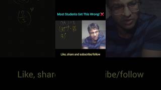 🔥 Most Students Get This Exponents Question Wrong! 😱 | Can You Solve It? #shorts
