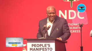Mahama Presents First Part Of Ndc Manifesto
