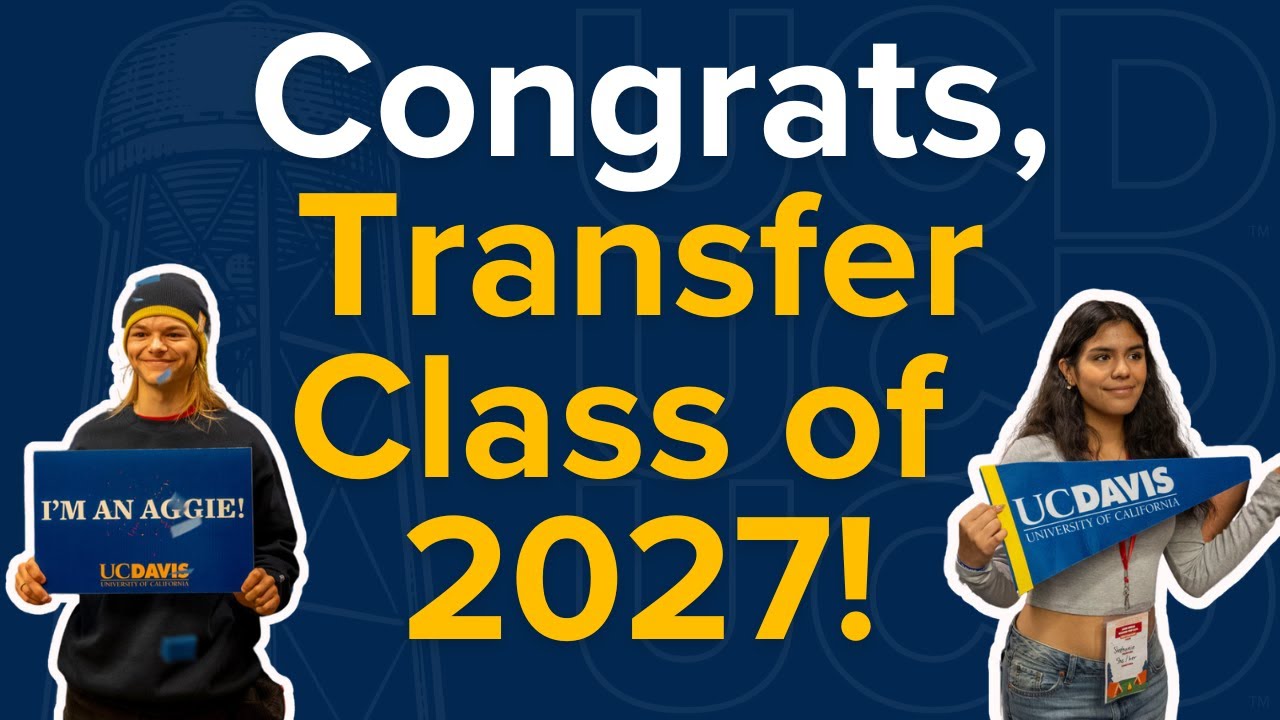 Congratulations Transfer Class of 2027