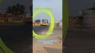 TNSTC Yellow Bus vs Narrow Barricade! 😱 Precision Level: 100% 🔥