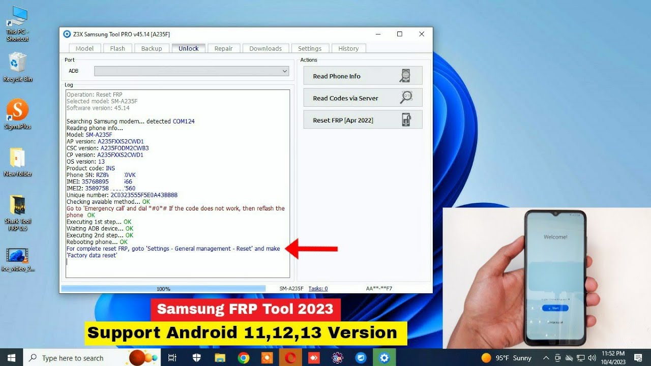 Fenris Samsung FRP Tool V1.1