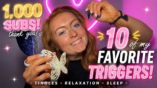 🎉 1,000 Subscribers!! 💖 10 of My Favorite Relaxing ASMR Triggers (Thank You!) screenshot 5