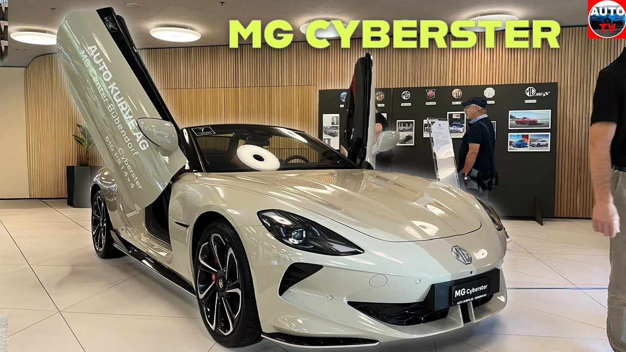 New MG CYBERSTER 2025 - FIRST LOOK & visual REVIEW (electric ROADSTER)