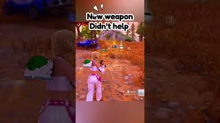 New Weapon Didn’t Help Him 😅 #fortnite #fortniteclips #gaming #battleroyalefortnite #fyp #ytshorts