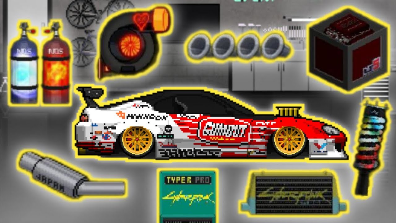 Toyota Supra / Pixel Car Racer / Gameplay / FoxFire / Part 254 /