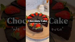 Chocolate Cake No Mixer No Oven #chocolatecake #kuecoklat #christmascake #fudgybrownies #cake