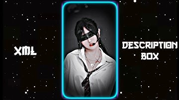 INFINITY 🔰🔥🤡 || NEW XML FILE 💖🤓 || NEW TREND XML 🎭📈 || @toxicxedit410 #xml #xml_file