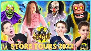 Spirit Halloween Store Tours 2022 Compilation | Spirit Halloween Animatronics | Store Walkthroughs