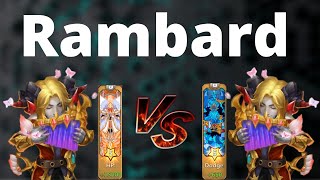Rambard HP vs Rambard Dodge vs Top Legends | Castle Clash