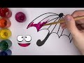 Drawing an umbrella for children / bolalar uchun soyabon chizish / Рисование Зонтик для детей