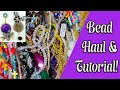 Bead Haul From the Stores I Visited in Mexico! 🇲🇽 Plus Pendant Tutorial.