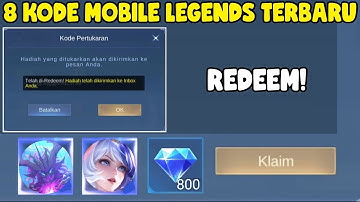 LOGIN SEKARANG! 8 KODE REDEEM MOBILE LEGENDS TERBARU - KODE REDEEM ML HARI INI NOVEMBER 2025