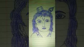 Shri Krishna Drawing , Art,