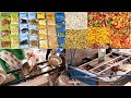 KLM Spicies &amp; Dry Fruits, Packaged Masala Items Sales In Mathikere Market Bengaluru