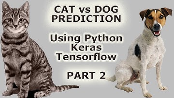 Image Classification with Keras, Tensorflow | Cat Vs Dog Prediction | Convolution Neural Networks P2