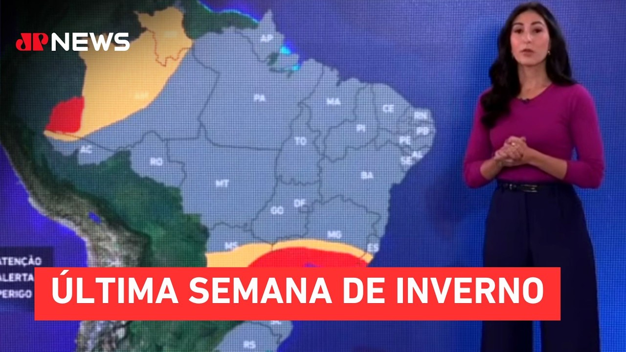 Previsão do Tempo: Sudeste tem risco de temporais nesta segunda (14)