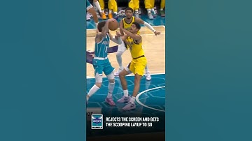 LaMelo Ball wijst het scherm af en schept de layup 🌀🔥