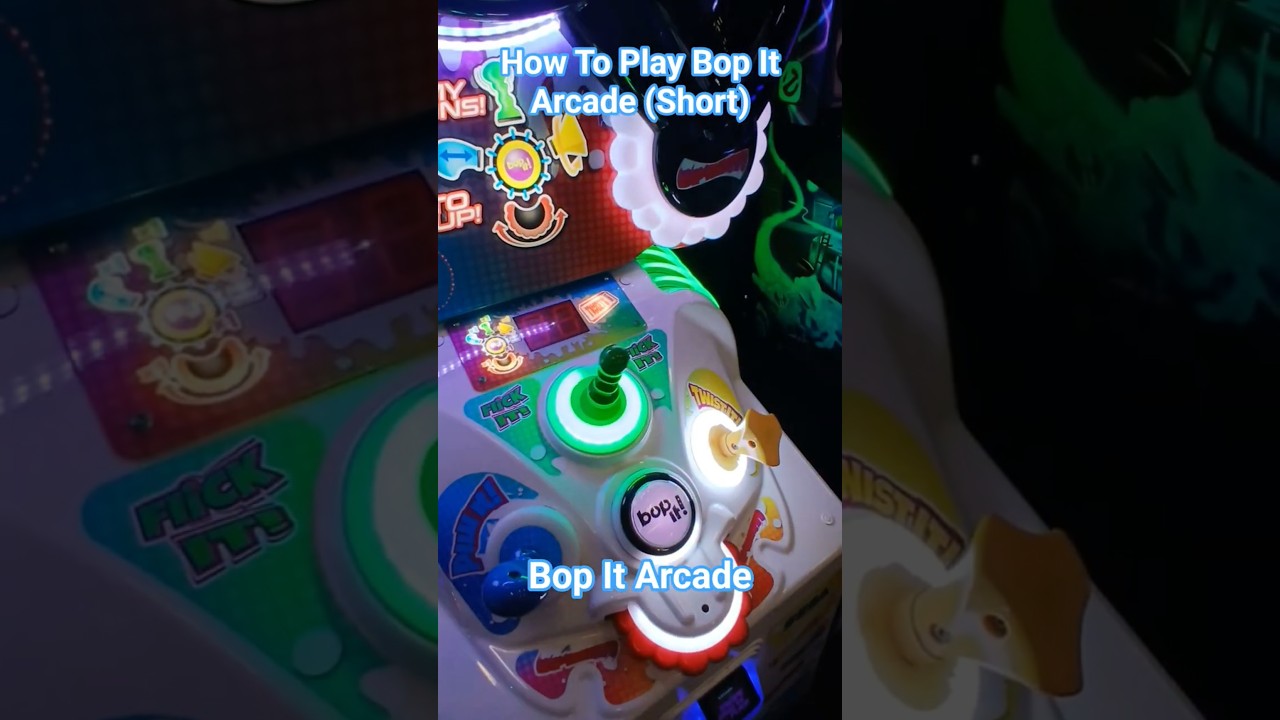 How To Play Bop It Arcade (Short Tutorial) 