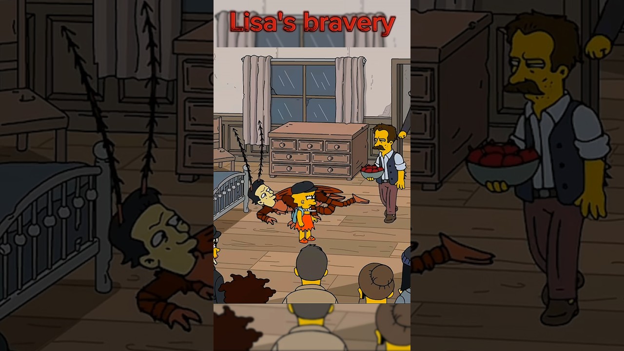 Lisa jumped into the act || The Simpsons || #simpsons #shorts #thesimpsons