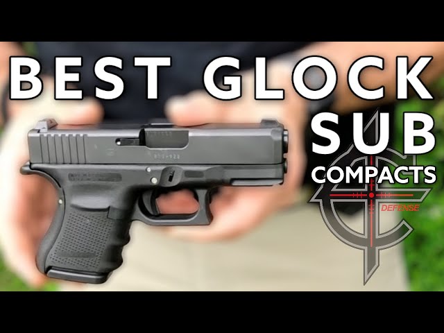 Glock G26 Gen4 vs Glock G30 SF size comparison