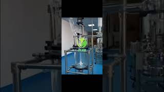 Large-sized insulated research mug! 100-liter glass reactor, 360-degree view # laboratory equipment