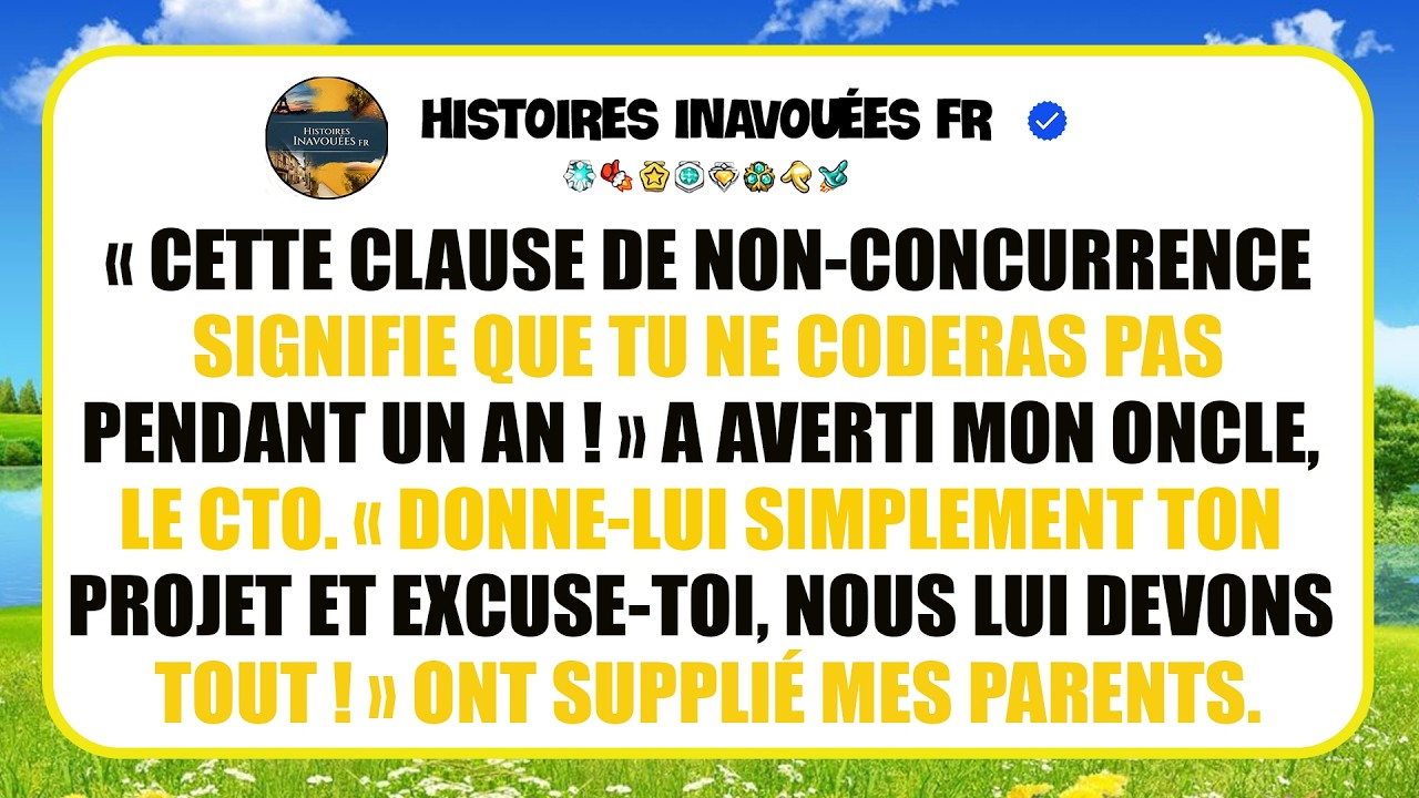 Mon Oncle, Le Cto, Menace Ma Carrière, Mais Au Tribunal Mon Père L’a Regardé Et A Dit…