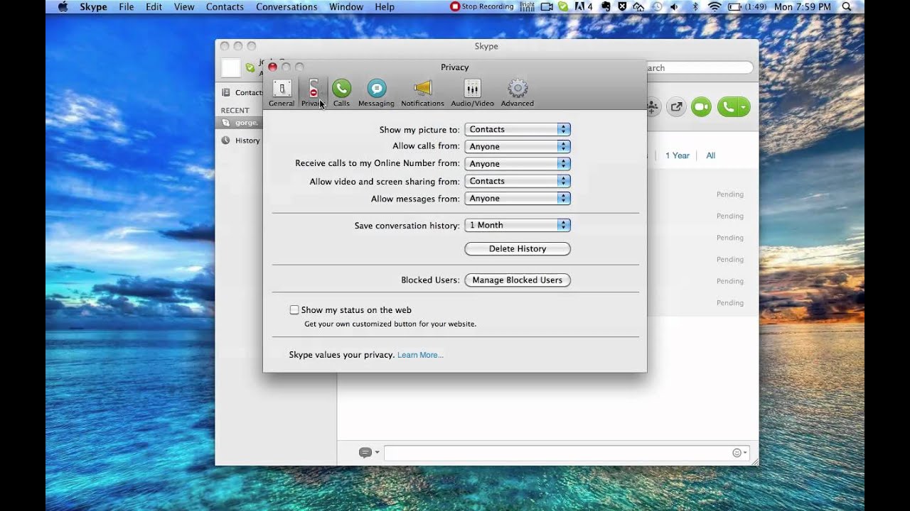 skype for web mac os 10.7.5