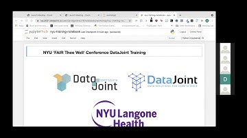 Intro to DataJoint Workflow | NYU FAIR Thee Well Symposium
