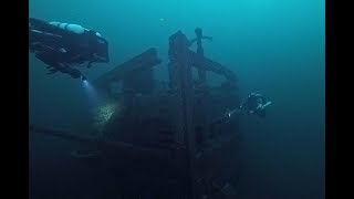 Eber Ward Shipwreck in the Straits of Mackinac