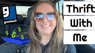 SHOP WITH ME at the Goodwill Bins | Ooooh I Love This | Thrifting For Vintage I Can Resell 