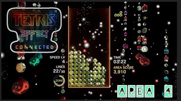 Tetris Effect Connected : Area 4 #gaming #tetris #gameplay