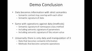 Semantic Information Part 1 of 2