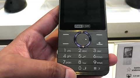 MAXCOM MM235 DUAL SIM GSM TELEPHONE