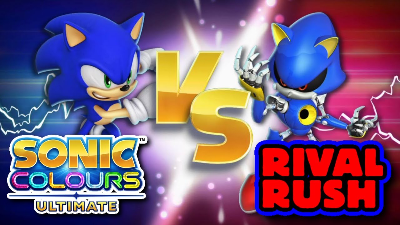 Sonic Colours Ultimate (PS4) - Part 8 - Rival Rush - YouTube