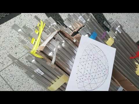 Martanigraphics 8 meter Dome build