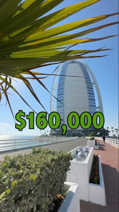 This Hotel Room is $160,000 Per Night! (Dubai)