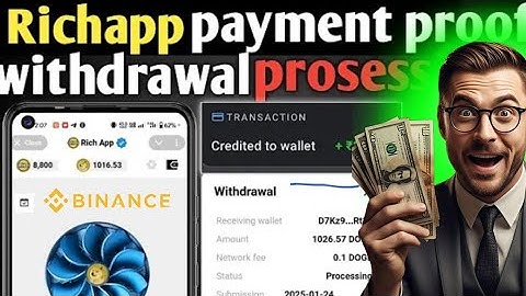 Withdrawal Doge #coin #dogecoin|Rich app Telegram B.O.T|Real or Fake|choose wallet address #doge