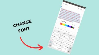 How to change Font color Samsung notes screenshot 5