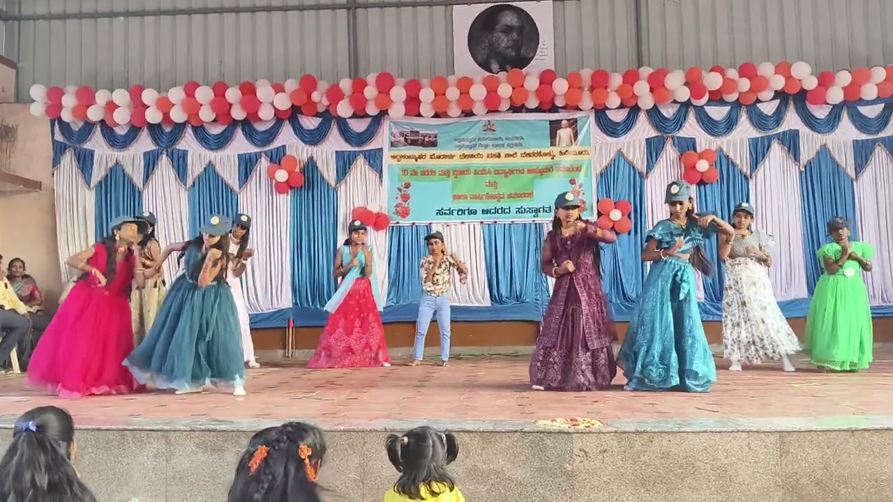 lets dance jothe jothe dance performance MMDRS Devarakotta 6th standard students