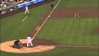 2012/09/13 Carpenter's barehanded play