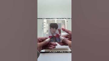 Storing Kpop Photocards In My A5 Binder Ateez #storing #kpop #photocard #a5binder #ateez
