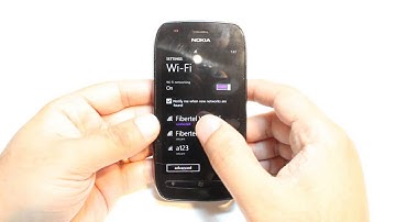 Nokia Lumia 710 WiFi setup