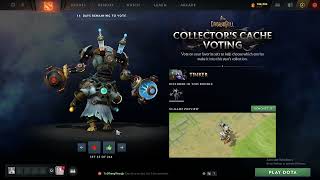 DOTA 2 Crownfall Collector's Cache Voting Begins