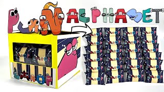 Full BOX! Lego Alphabet Lowercase (A-Z...) Blind Bags |DIY \& Craft