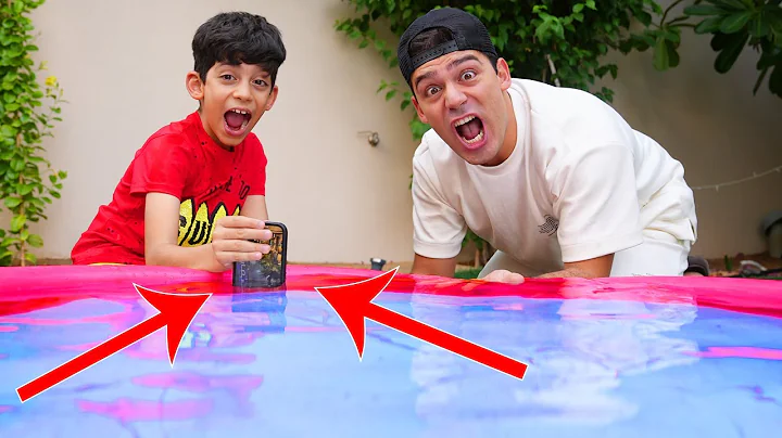 Jason Gaming Throw iPhone 12 Pro in Pool Prank on Alex