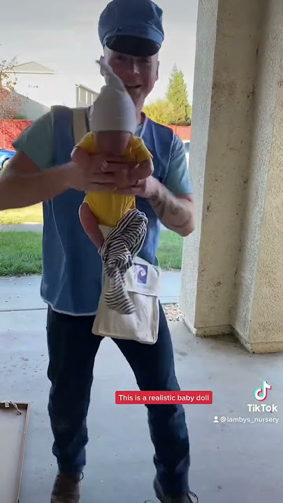 Mailman Delivers A Baby?! 😱 Realistic Reborn Doll Mail Time