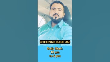 BIGGEST Tech Event in Dubai UAE is Gitex Global 2025 #gitexdubai #gitex #gitexglobal2025