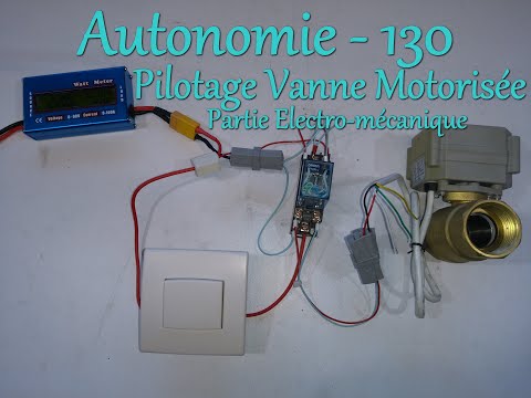 Autonomie - 130 - Pilotage Vanne Motorisée (Version Electro-Mécanique)