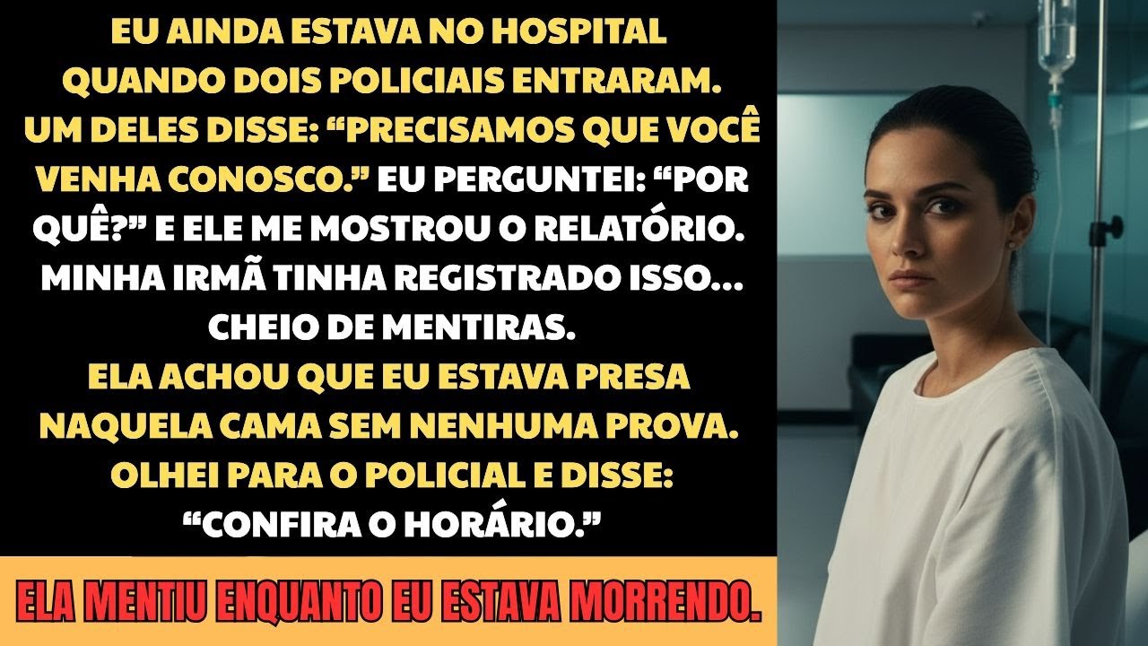 A Polícia Me Esperava no Hospital —Minha Irmã Me Denunciou com Mentiras Enquanto Eu Estava Internada
